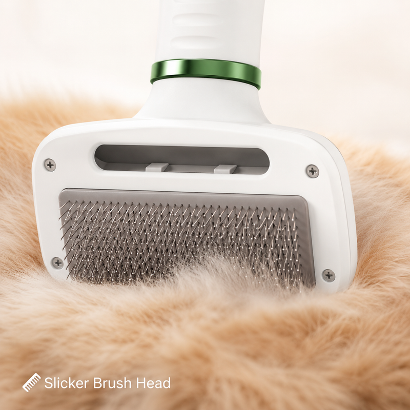 Built-In Slicker Brush